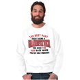 thumbnail image 5 of Grandpa's Had Enough Grandfather Men's Crewneck Sweatshirt Brisco Brands X, 5 of 6