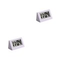 thumbnail image 2 of jesticaly Clock LED Desktop Bedside Digital Display Electronic Clocks Kitchen Living Room Triangular Travel Table Calendar White 2Set, 2 of 6