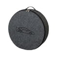 thumbnail image 3 of Bolsa de almacenamiento de cables , estuche de transporte, regalo, portátil, gris, resistente, organizador de accesorios con cierre de cremallera Redondo, 3 of 8