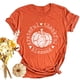 thumbnail image 2 of Camisas de Acción de Gracias Para Mujer, Camisa de Calabaza, Camisetas Gráficas de Leopardo A Cuadros, Divertidas Y Lindas Camisetas de Manga Corta Para Otoño, Camisetas de Regalo Odeerbi  ODB122405, 2 of 9