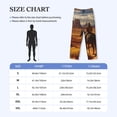 thumbnail image 4 of Balery Western Desert Cowboy Cloud Pantalones de pijama para hombre, pijama ultraligero, pantalón de descanso-Small, 4 of 6