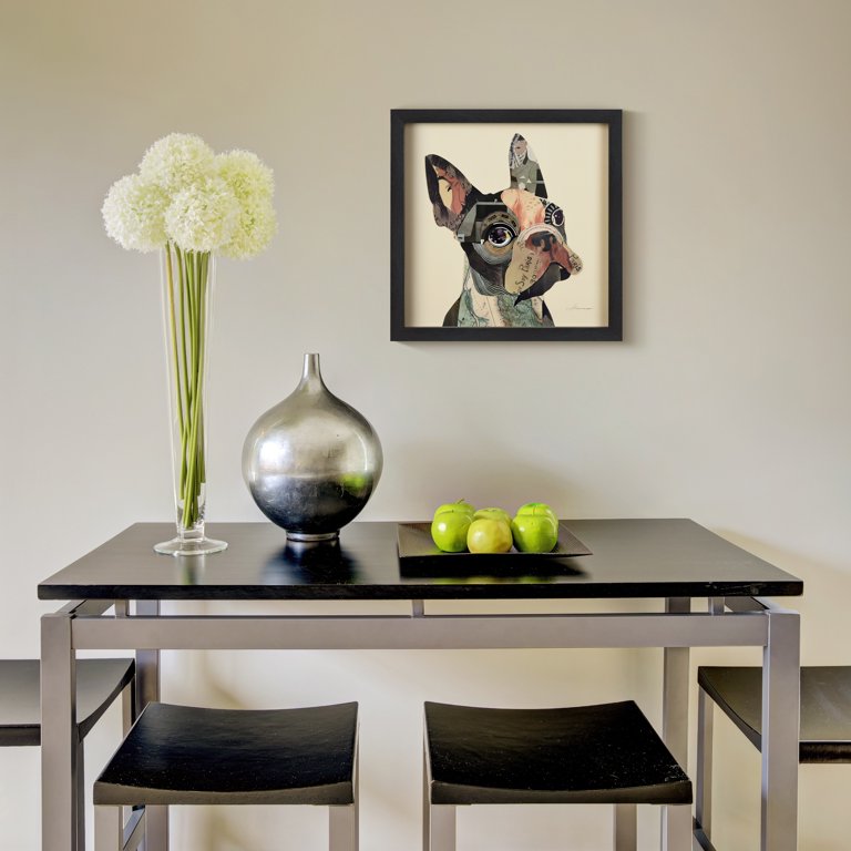 Empire Art Dog Animals & Insects Framed Mixed Media Art, by