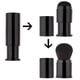 thumbnail image 2 of Retractable Makeup Brush, Powder Foundation Travel Foundation Brush For Blush And Bronzer, 2 of 5