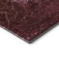 thumbnail image 4 of Addison Rugs Mayfield Washable Transitional Modern Merlot Rectangle Rug, 1'8" x 2'6", 4 of 5
