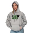 thumbnail image 4 of Know Quit Motivation Workout Exercise Hoodie Sweatshirt Women Men Brisco Brands S, 4 of 6
