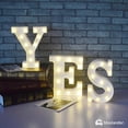 thumbnail image 4 of Letra U Bluelander con Luz LED, 4 of 4