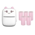 thumbnail image 1 of Xuanheng Mini Wireless Paper Printer Portable Bluetooth Printer + 5x Color Thermal, 1 of 2