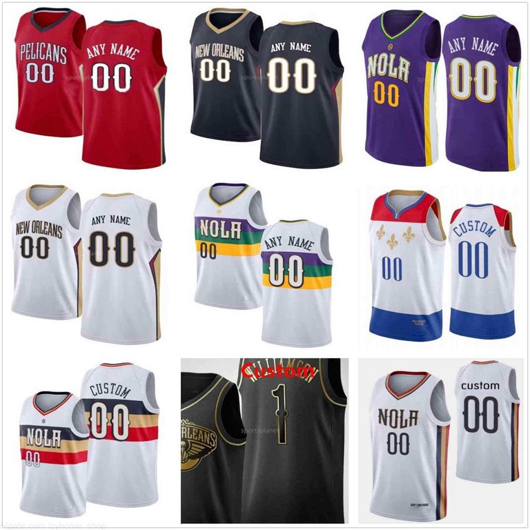 New Orleans Pelicans Jersey For Babies, Youth, Women, or Men