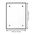 thumbnail image 2 of WRITWAA Business License Holder Rectangular Acrylic Photo Display Frame 1Set for Restaurant Decoration, 2 of 7