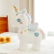 thumbnail image 2 of Muñeco de peluche de peluche con forma de unicornio de 40 cm, poni de dibujos animados, 2 of 2