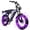 Purple, variant on ESKUTE V300 Electric Dirt Bike for Adults & Teens, 1500W Motor, 30+MPH Max Speed, 52V 20.8Ah Removable Battery, 20" x 4.0" Fat Tires, 7-Speed, NFC Unlock Black, UL2849