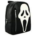 thumbnail image 3 of Ghostface Glow in the Dark Horror Movie Character 11-inch Black Mini Backpack, 3 of 5