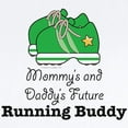 thumbnail image 2 of CafePress - Mommy's Daddy's Future Running Buddy - Baby Light Bodysuit, Size Newborn - 24 Months, 2 of 4