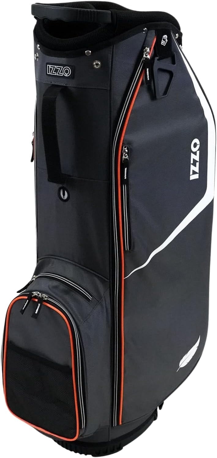 Pinseeker Tour X3 Black Red Stand Golf Bag - Walmart.com