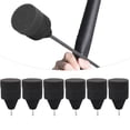 thumbnail image 4 of YAHHU 6pcs Sponge Soft Arrowheads for Archery Bows CS Outdoor Game Accessories Safe Black Hunting Target Practice Points 4.3 inches / 11 cm, 4 of 9