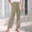 Beige, variant on Summer Savings Clearance!Staron Womens Linen Pants Casual Lightweight Drawstring Elastic Waist Pants with Pockets Wide Leg Long Lounge Pant Trousers Beach Vacation Clothes