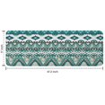 thumbnail image 7 of Teal Geometric Boho Pattern Kitchen Rug Mat,Kitchen Runner Rugs Non Skid Washable,Decorative Kitchen Floor Mats for Kitchen,Sink,Laundry,17"x47.2", 7 of 7