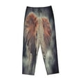 thumbnail image 4 of Daiia Elephant in Smoke Women's Sleep Pant with Pockets and Drawstring,Pajama Pants-Small, 4 of 9
