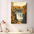 thumbnail image 2 of Cuyahoga Falls Vintage Travel Canvass, Ohio Canvas Wall Art, Cuyahoga Falls Canvas Wall Art, Ohio Wall Art Picture Print Decor - 105AZ359, 2 of 2