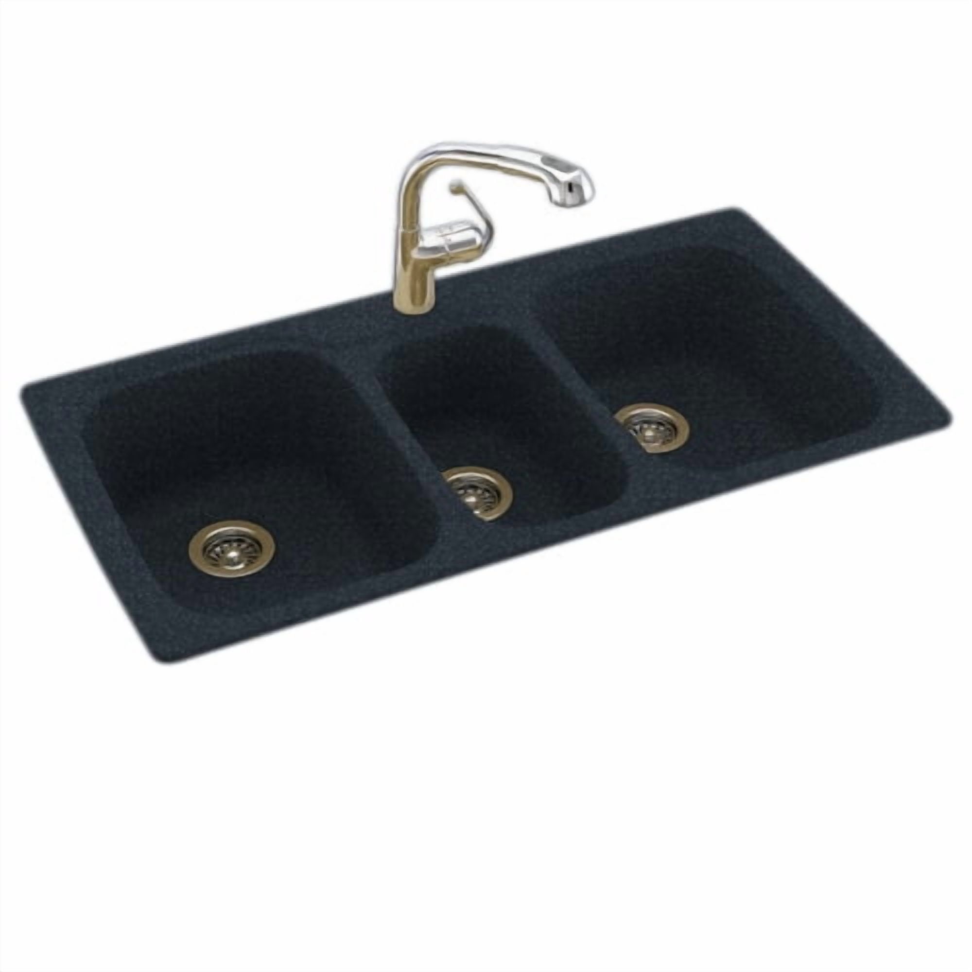 Swan Surfaces 44'' L x 22'' W Drop-In/Undermount Kitchen Sink