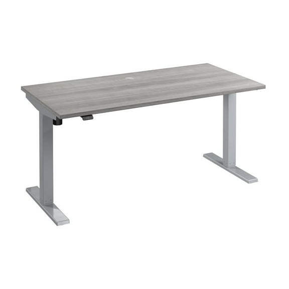 Move 40 Series 60W Adjustable Standing Desk in Platinum Gray - Engineered Wood