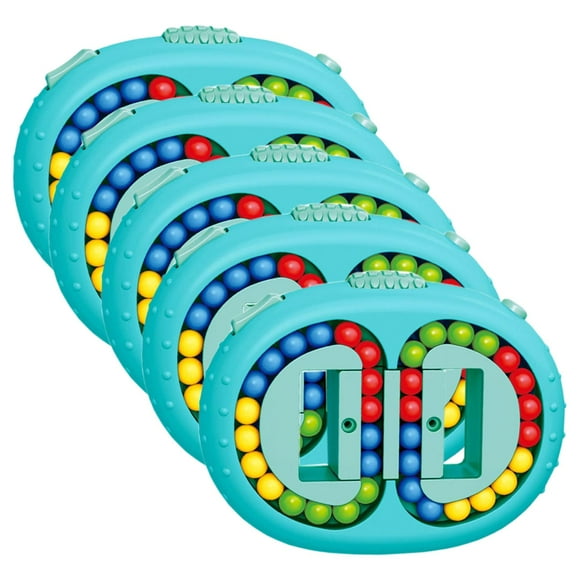 Cubo de Frijol Montessori VentDepot MagiBean04 5Pzas Verde 8.5x6.5cm Plástico ABS