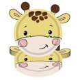 thumbnail image 1 of Jungle Animal Theme Paper Plate Animal Disposable Plates Cutlery Set for Wild Animal Theme Baby Baptism Fawn, 1 of 5