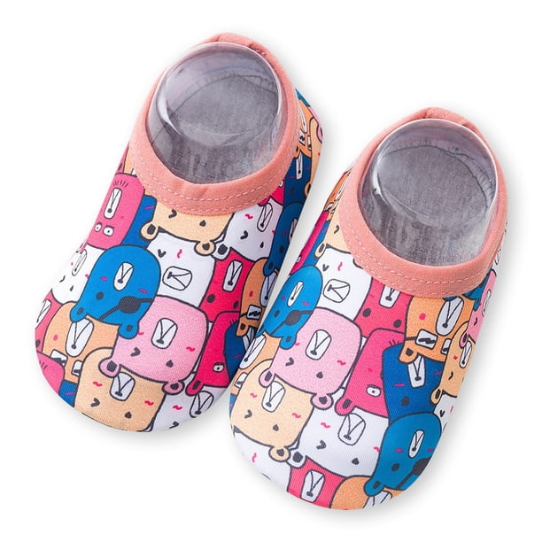 Naiovety 1 par de zapatillas de agua para niños pequeños, suela de silicona portátil, bonitos zapatos de natación, botas subacuáticas de pesca para Deportes acuáticos Typ 5 XL Naiovety OD022052-37