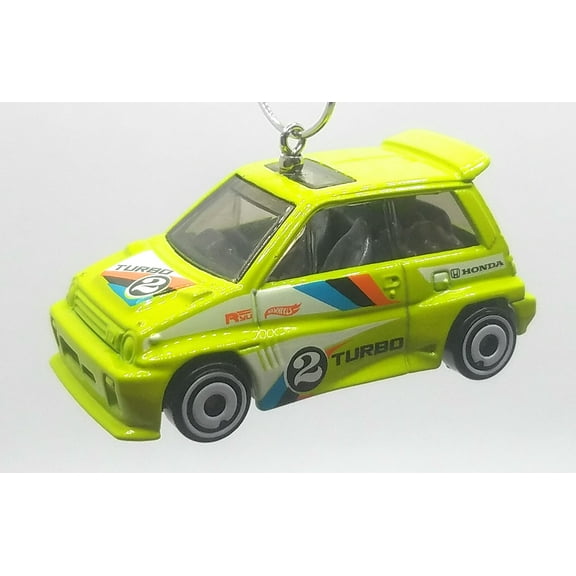 Christmas Ornament for 1985 Honda City Turbo II Lime Green