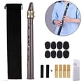 thumbnail image 1 of Mini Saxophone, 8-hole Pocket Saxophone Set For Practice Breath, 1 of 8