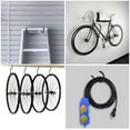 thumbnail image 3 of Crochets de Rangement Robustes Crochets de Vélo Crochets de Garage avec Tuyaux d'Expansion, 3 of 4