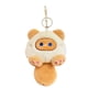 thumbnail image 3 of Mini lindo muñeco de peluche de dibujos animados llavero con dije de peluche suave adorno llavero encantador colgantes para bolso mochila, 3 of 5