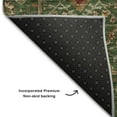 thumbnail image 7 of Dalyn Rugs Premium Machine Washable Mayfield AMF1130 Emerald 5' x 7'6" Rug, 7 of 7