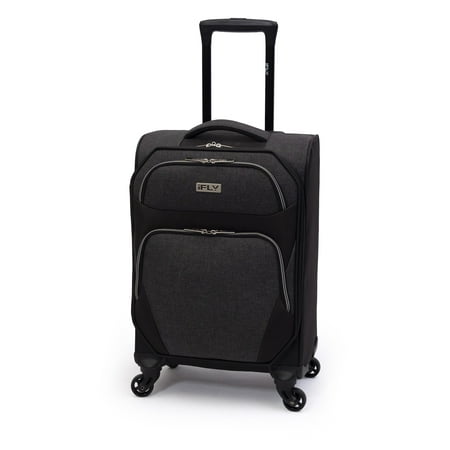 iFLY Softside Luggage Caliber 20u0022, Black/Gray