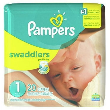 Pamper Swaddler Size 1 20 diapers
