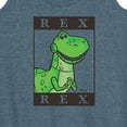 thumbnail image 3 of Toy Story 4 - Type Block Rex - Women's Racerback Tank Top, 3 of 5