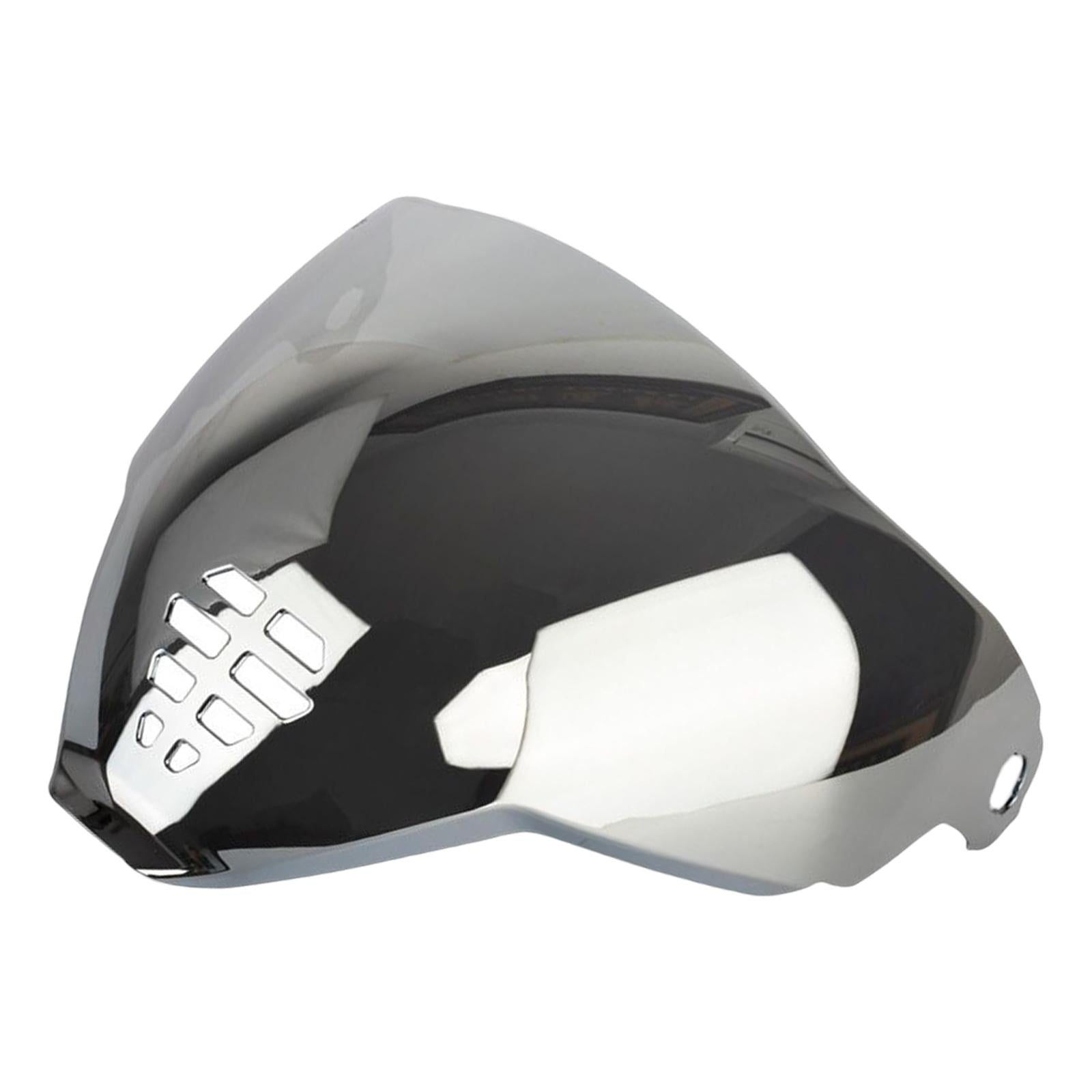 Nishiyuenyi Helmet Visor Shield Full Face Shield for Icon Helmet Durable Silver