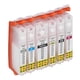 thumbnail image 4 of Paquete combinado de cartuchos ANGGREK 6PCS Cartucho de Tinta PGBK BK C M Y GY Reutilizable, 4 of 8