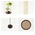 thumbnail image 4 of lionlar 32.7" Cat Scratching Post Sisal Rope Wrapped Interactive Toy Kittens Condo, 4 of 7