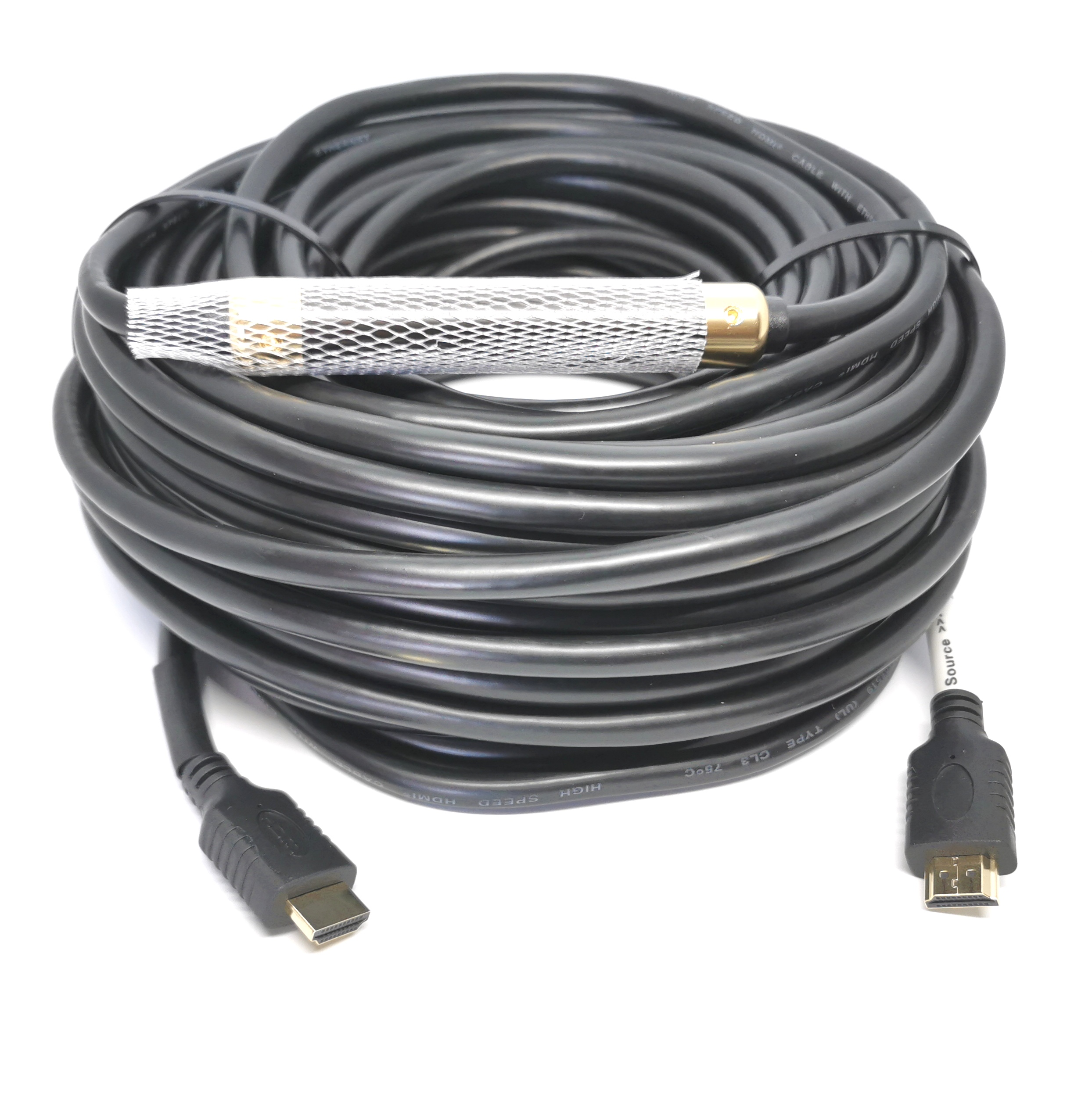 100Ft HDMI 2.0v 26AWG Cable with Builtin Signal Booster CL3 Support 4K