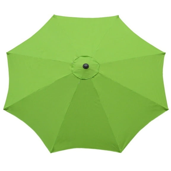 Bellrino Decor 9 Rib Green Octagon Patio Umbrella Canopy, STRONG & THICK