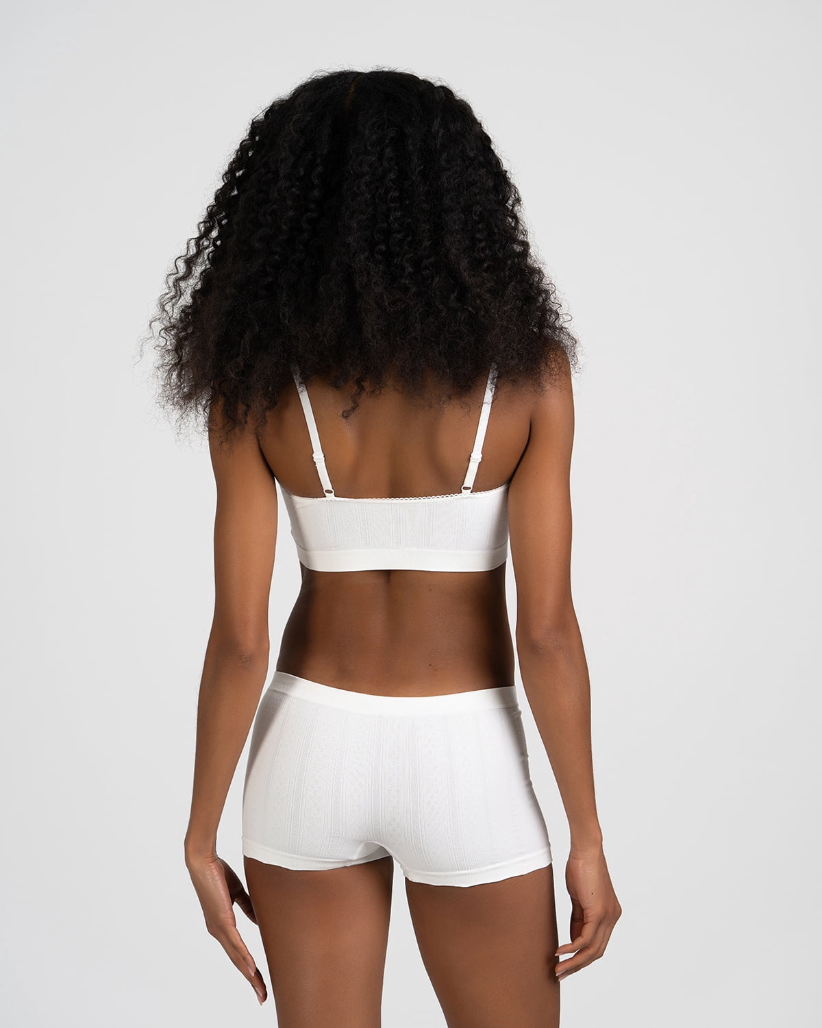 No Boundaries Seamless Triangle Bralette & Boyshort Set, 2-Piece, Women's XS-XXXL