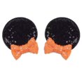 thumbnail image 1 of Clgift Diadema Con Orejas De Minnie, Diadema Naranja Flexible Hecha A Mano Con Lentejuelas, Orejas De Minnie Para Bebé, Ideal Para Niñas, Halloween, Navidad, Cumpleaños, 1 Unidad, 1 of 1