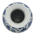 thumbnail image 5 of 24" Blue and White Floral Porcelain Fishtail Vase, 5 of 7