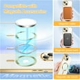 thumbnail image 4 of Entronix Magnetic Clear Case for iPhone 14, Slim Fit, Anti-Drop Shockproof, Gold, 4 of 9