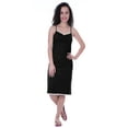 thumbnail image 2 of Moomaya Womens Lace V Neck Nightgown Spaghetti Strap Sleepwear Nightdress_F38, 2 of 7
