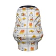 thumbnail image 2 of Haiem Construction Equipments Worker Baby Nursing Cover & Nursing Poncho - Multi Use Cover for Baby Car Seat Canopy, Stroller Cover, 360°Full Privacy Breastfeeding Coverage, 2 of 9