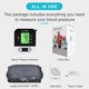 thumbnail image 5 of Blood Pressure Monitor Automatic Upper Arm Blood Pressure Meter Pulse Gauge Meter Bp Monitor Digital Lcd Sphygmomanometer Afortunado Sencillez, 5 of 5