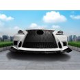 thumbnail image 4 of Ikon Motorsports Compatible with 14-16 Lexus IS F Sport IKON Style Gloss Black 3PCS Front Bumper Lip, 4 of 9