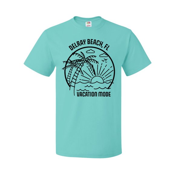 Inktastic Summer Vacation Mode Delray Beach Florida T-Shirt